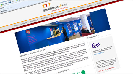 The Smallman and Son Ltd Website